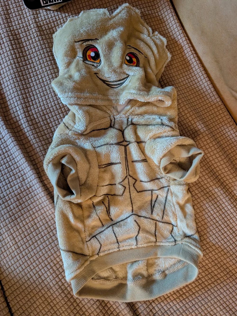 NWT Marvel Guardians Plush Hoodie Pet Costume Groot Character